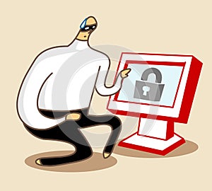 Theft on Locked Computer