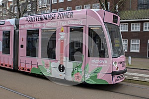 Theme 14 Tram De Amsterdamse Zomer At Amsterdam The Netherlands 21-3-2024