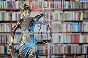 Themis figurine. The criminal law.