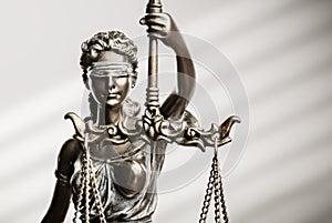 Themis Statue Justice Scales Law Lawyer Concept