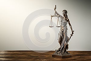 Themis Statue Justice Scales Law Lawyer Concept