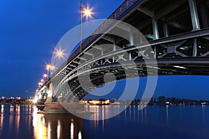 Theodor Heuss Bridge in Mainz photo