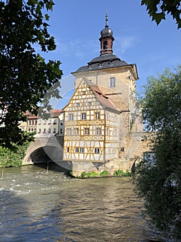 Theold city hall in Bamberg photo