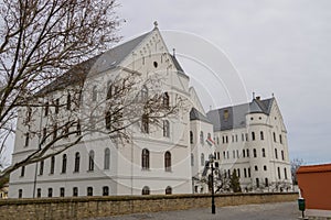 Theological college in Gyor, Hungary. Architectural theme.