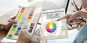 Theory Graphic Chart Color Scheme Concept photo