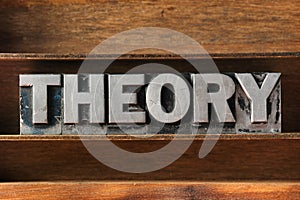 Theory word tray photo