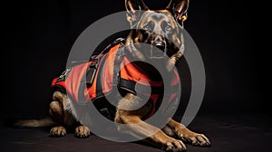 therapy first responder dog photo