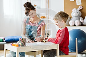 In therapy, kid is learning skills that don`t come naturally because of ADHD, like listening and paying attention better