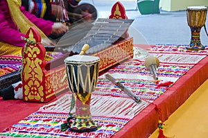 Musical instruments of the Dai nationality photo