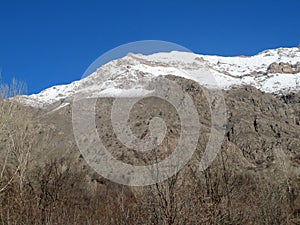 There's snow on Qandil Mountain photo