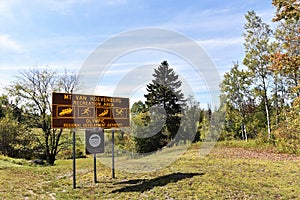 Olympic sports complex sign lake placid usa