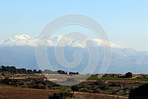 There is snow on Mount Hermon