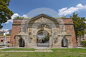 Theresian Gate, work of the architect of the Olomouc Theresian fortress Pierre Bechade de Rochepine. It got its name from Marie