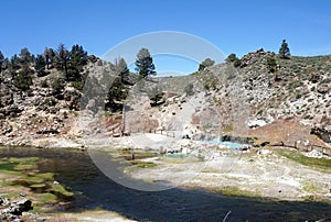 Thermal bath in California photo