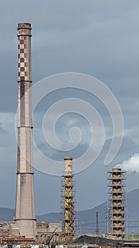 Thermal Coal Power plant chemney