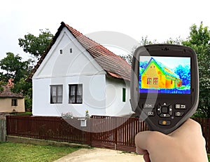 Thermal Image of the Old House