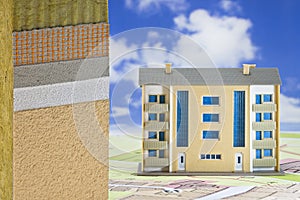 Thermal insulation coatings for building energy efficiency photo