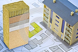 Thermal insulation coatings using natural material for building energy efficiency