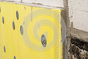 Thermal insulation of the foundation