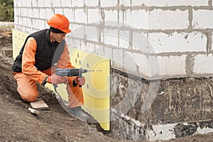 Thermal insulation of the foundation