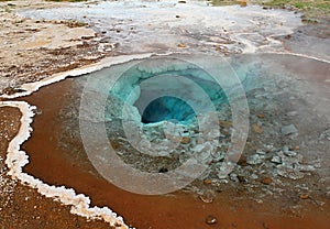 Thermal pool in Iceland