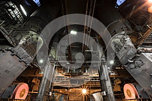 Thermal power plant interior