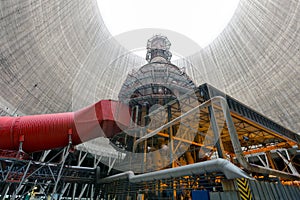 Thermal power plant interior