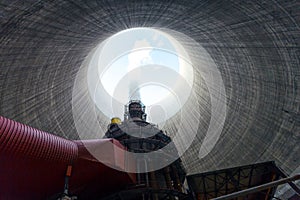 Thermal power plant interior