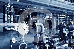 Thermal power plant piping and instrumentation