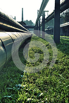 Thermal power station acidic