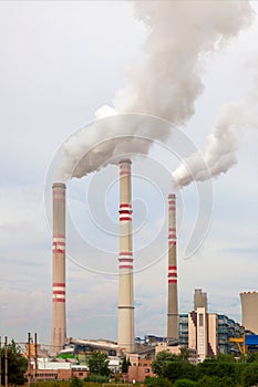 Thermal power station in Czech Republic