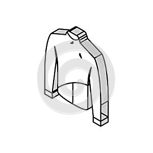 thermals motorcycle isometric icon vector illustration
