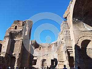 Therme antoninianae in rome Italy photo