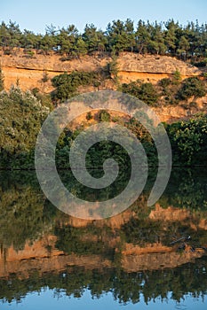 Thermi Dam at Thessaloniki in Greece