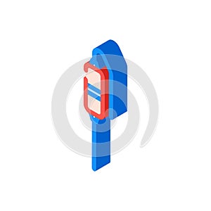 thermistor electronic component isometric icon vector illustration photo