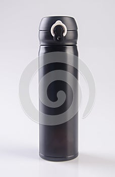 Thermo or Thermo flask on a background.