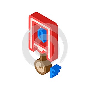 thermodynamics principles mechanical engineer isometric icon vector illustration