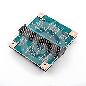 Thermoelectric Module isolated on a white background