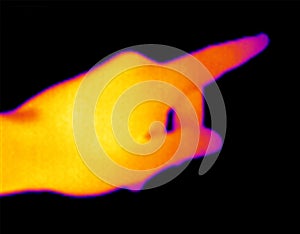 Thermograph-Indicating Hand photo