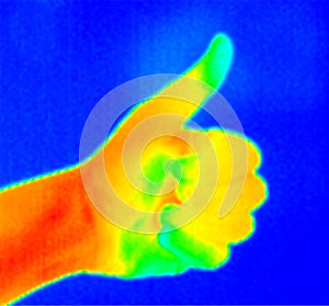 Thermograph-Thumb up 2