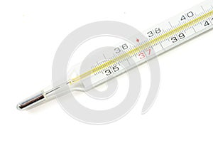 A thermometer