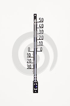 Thermometer with Celcius scale photo