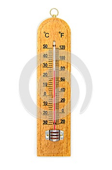 The Thermometer (Celsius and Fahrenheit). photo