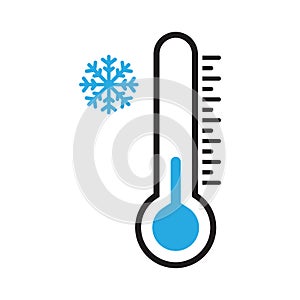 Thermometer cold icon - From forecast, Climate and Meteorology icons, widget icons