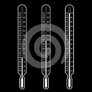 Thermometers Vector illustration