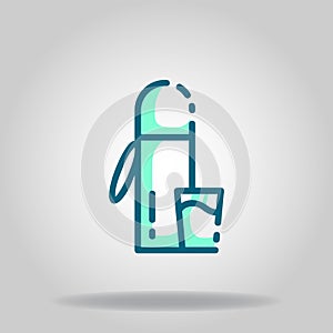 Thermos icon or logo in  twotone