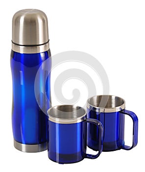 Thermos. Isolated