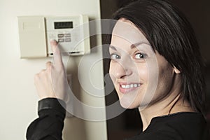 Thermostat woman set
