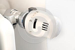 Thermostatic valve radiator contacalorie