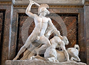 Theseus Fighting the Centaur photo